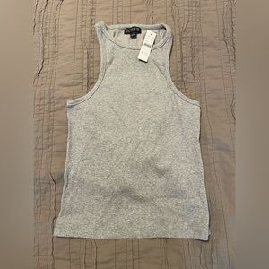 NWT Gray J. Crew Vintage Ribbed Tank